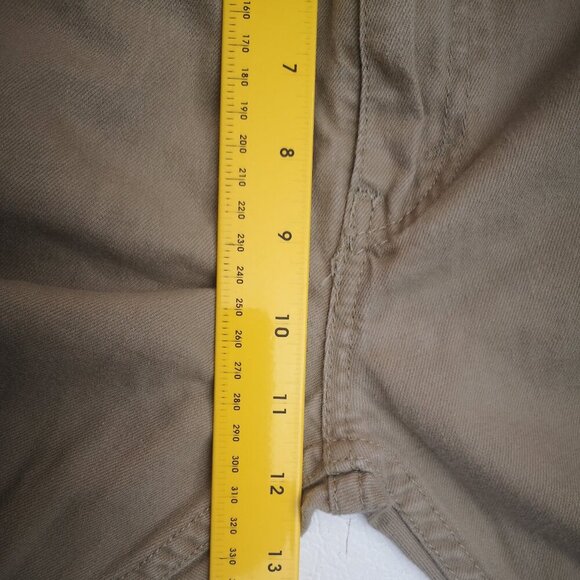 Levi's 505 Men's Size 36/32 Tan Straight Leg Zipper & Button Closure Jeans - Picture 12 of 13